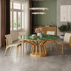 Mesa de Jantar Redonda Enseada