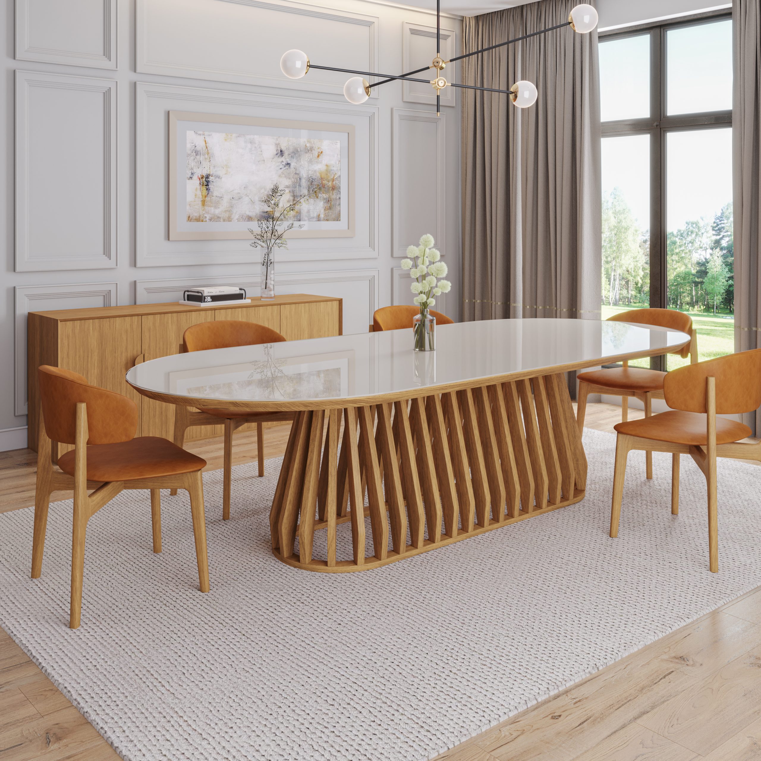 Mesa de Jantar Harlei